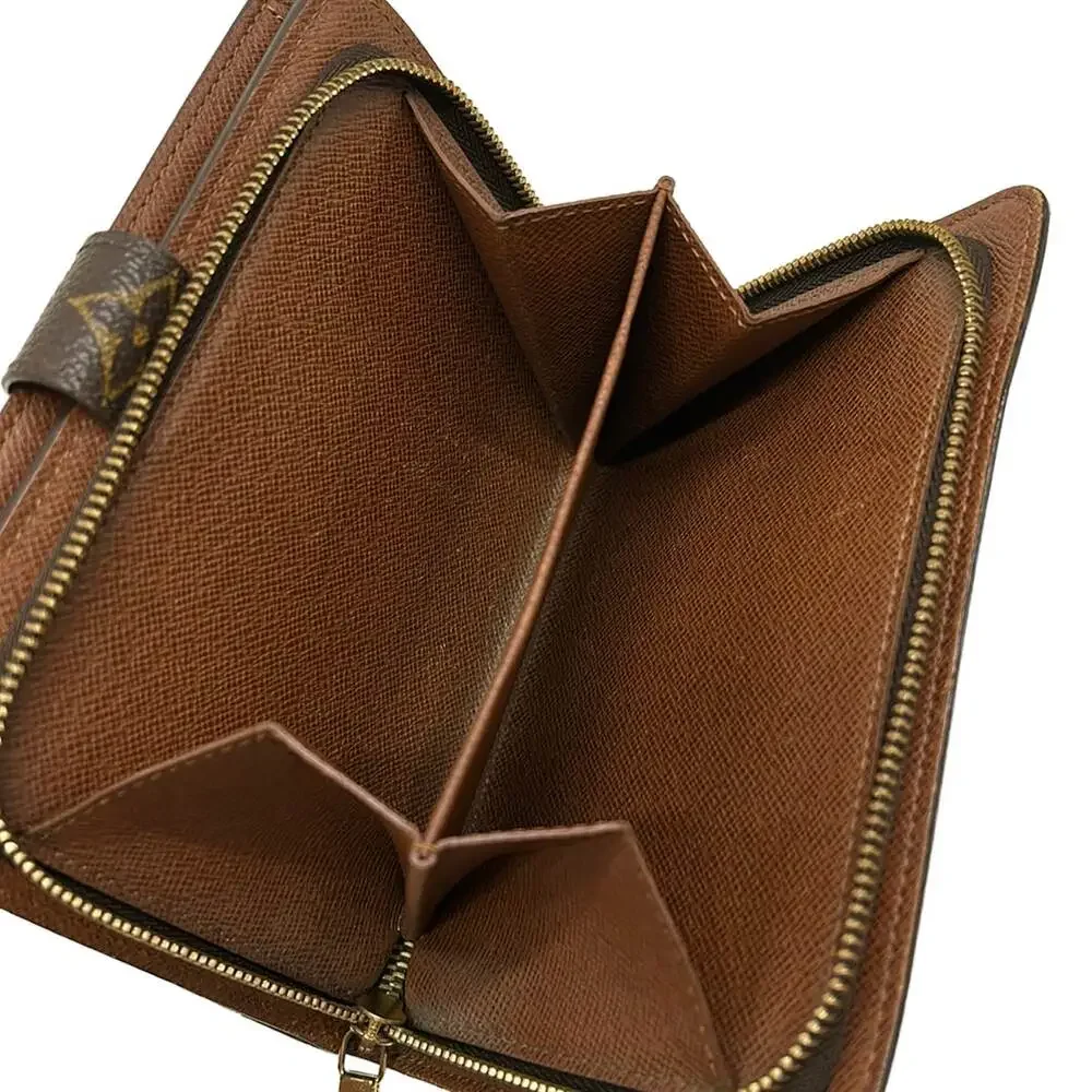 Louis Vuitton Porte Papier Zip Monogram Bifold Wallet M61207 (New Model)